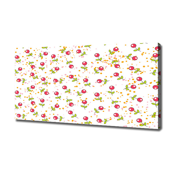 Canvas wall art Cherry