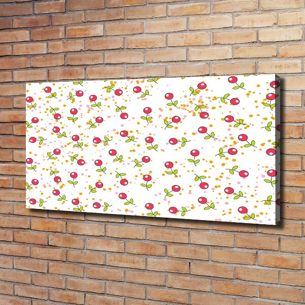 Canvas wall art Cherry