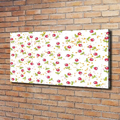 Canvas wall art Cherry