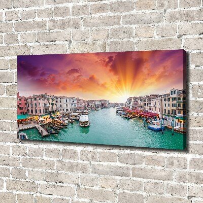 Canvas wall art Venice