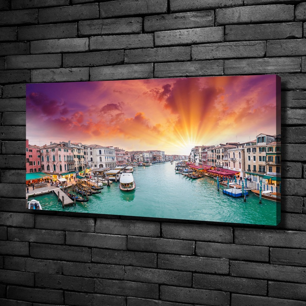 Canvas wall art Venice