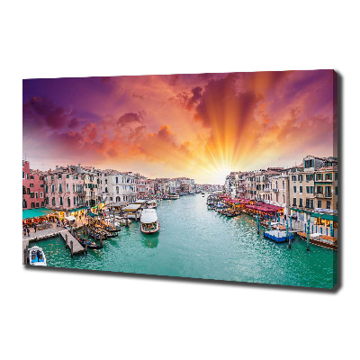 Canvas wall art Venice