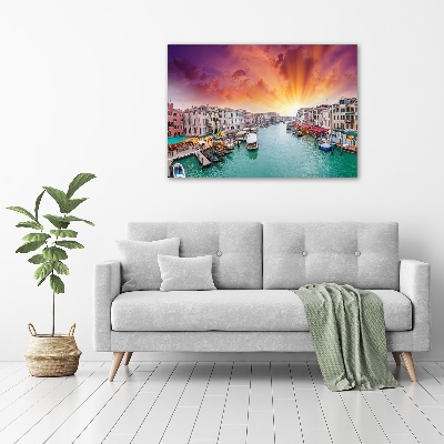 Canvas wall art Venice