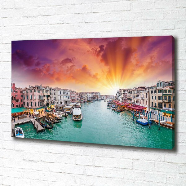 Canvas wall art Venice