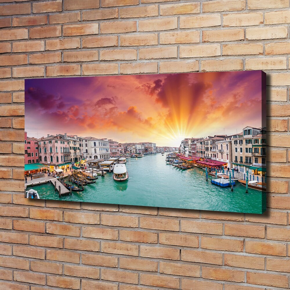 Canvas wall art Venice