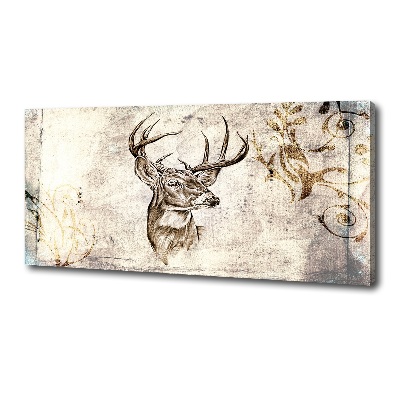 Canvas wall art Deer