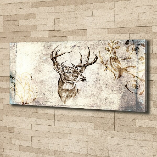 Canvas wall art Deer