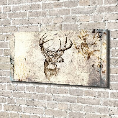 Canvas wall art Deer