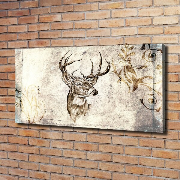 Canvas wall art Deer