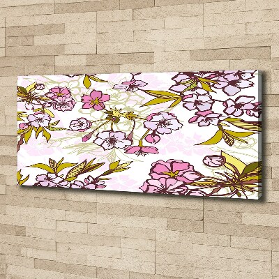 Canvas wall art Cherry blossoms