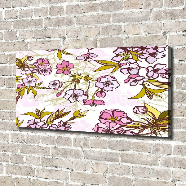 Canvas wall art Cherry blossoms