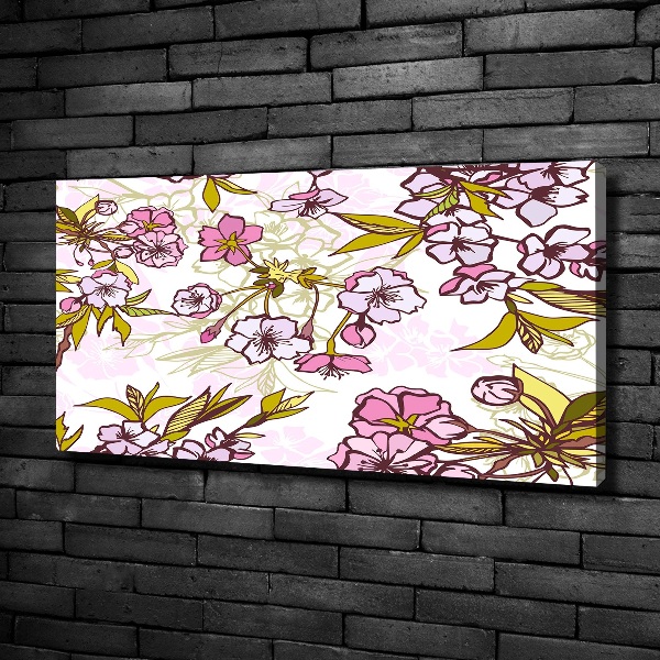 Canvas wall art Cherry blossoms