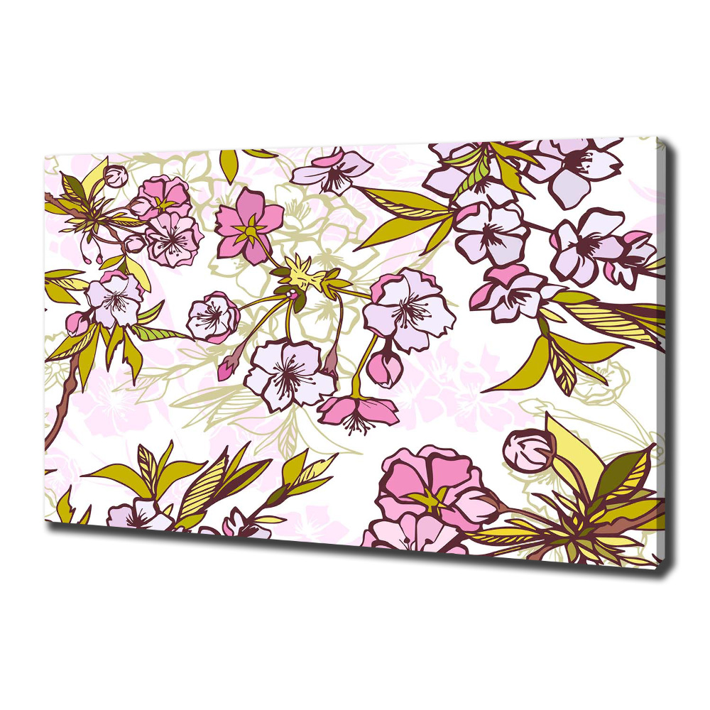 Canvas wall art Cherry blossoms