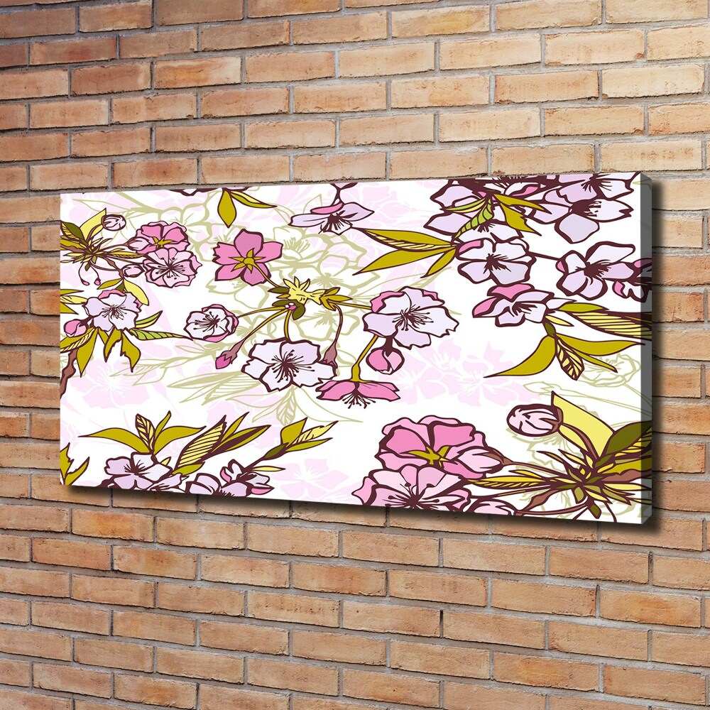 Canvas wall art Cherry blossoms