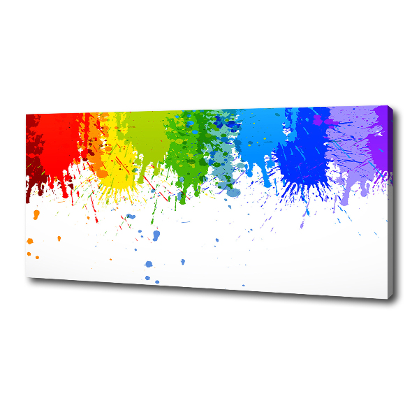 Canvas wall art Rainbow spots