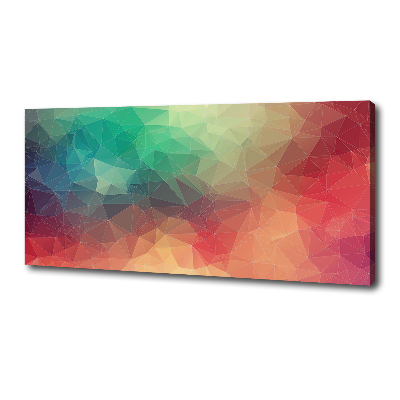 Canvas wall art Geometric background