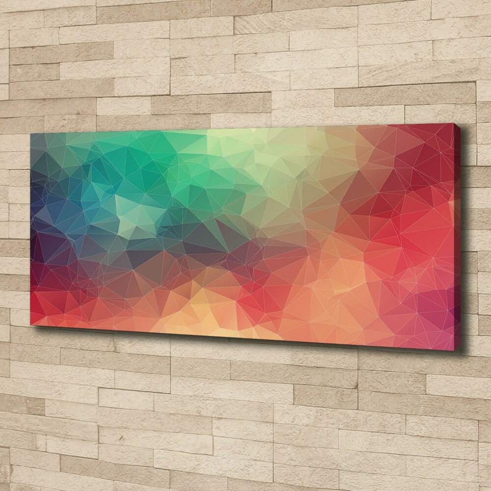 Canvas wall art Geometric background