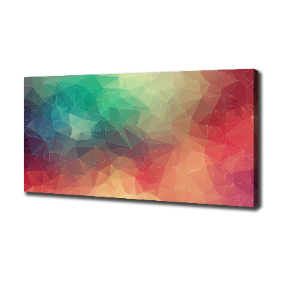 Canvas wall art Geometric background