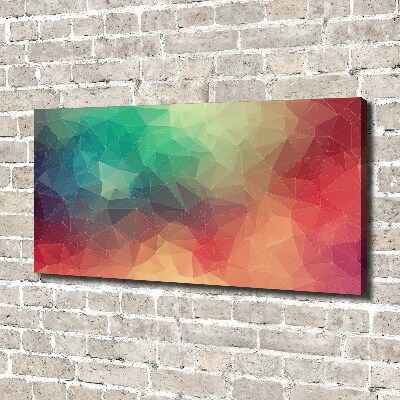 Canvas wall art Geometric background