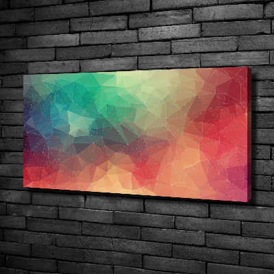 Canvas wall art Geometric background