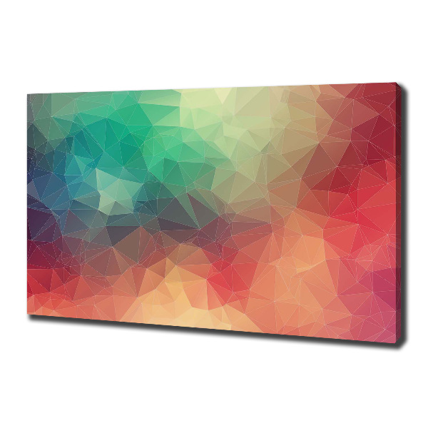 Canvas wall art Geometric background