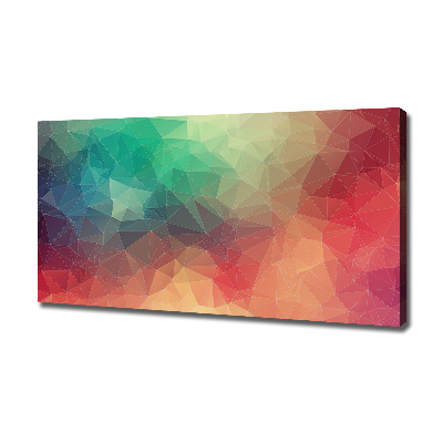 Canvas wall art Geometric background