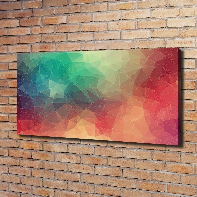 Canvas wall art Geometric background