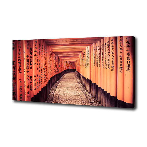 Canvas wall art Kyoto gates