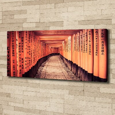 Canvas wall art Kyoto gates