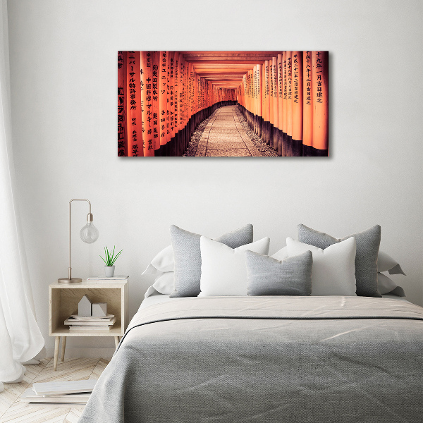 Canvas wall art Kyoto gates