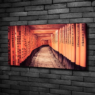 Canvas wall art Kyoto gates