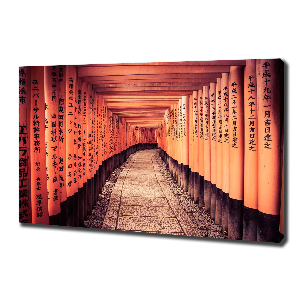 Canvas wall art Kyoto gates