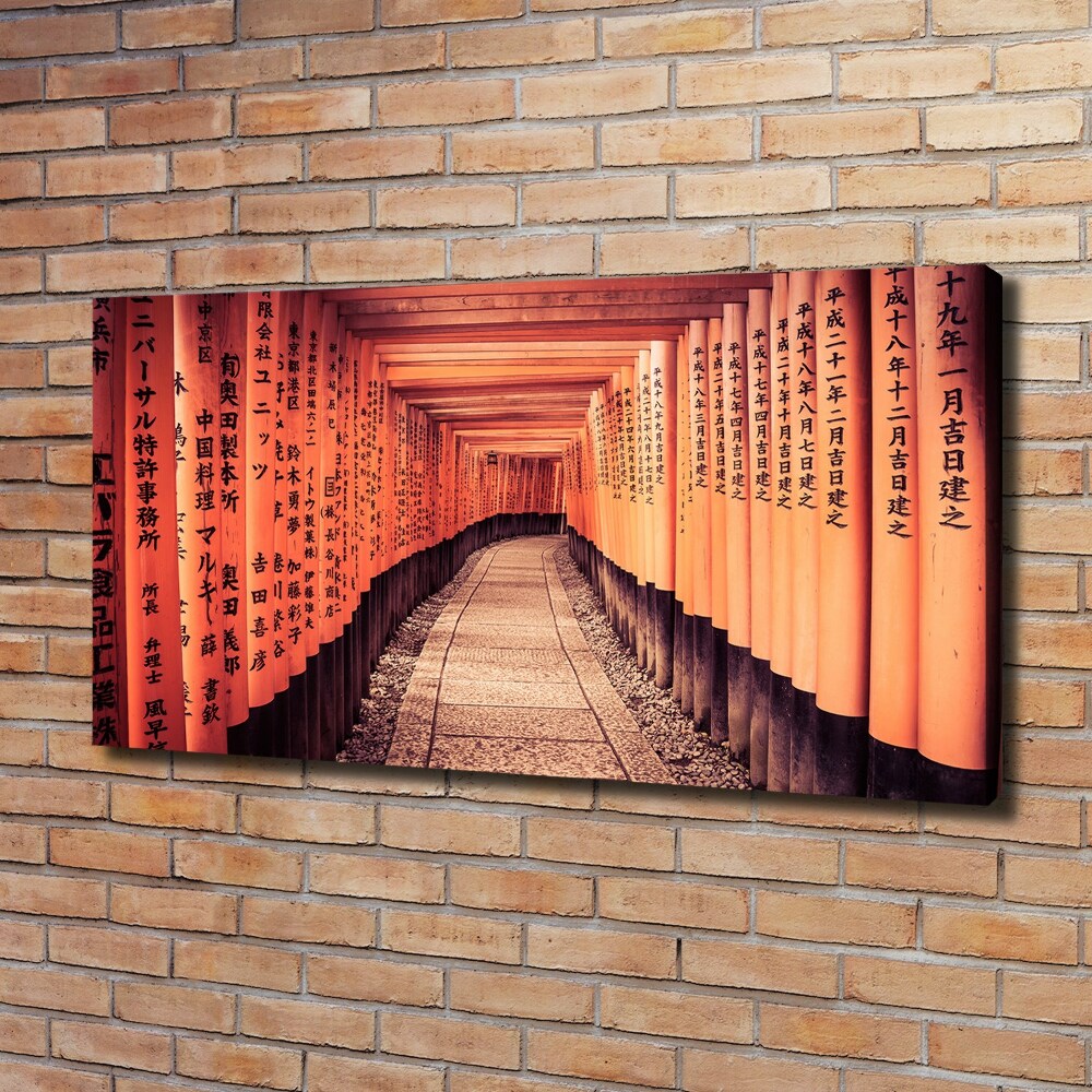 Canvas wall art Kyoto gates