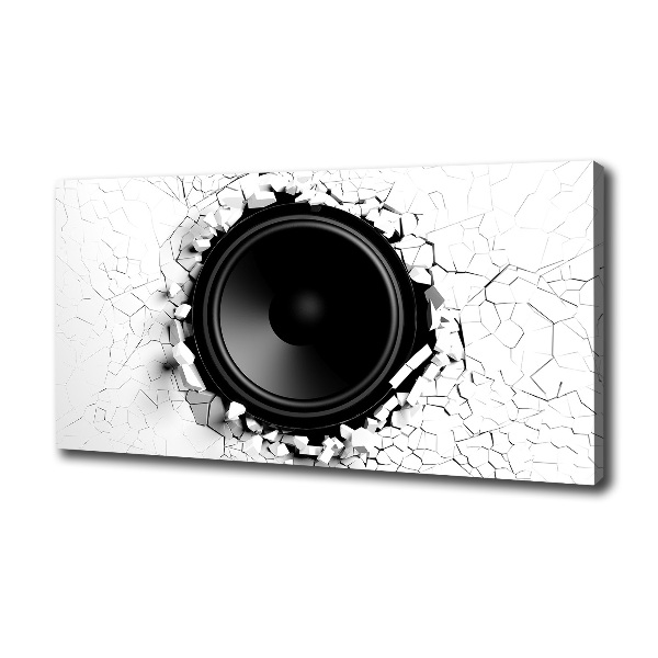 Canvas wall art Loudspeaker