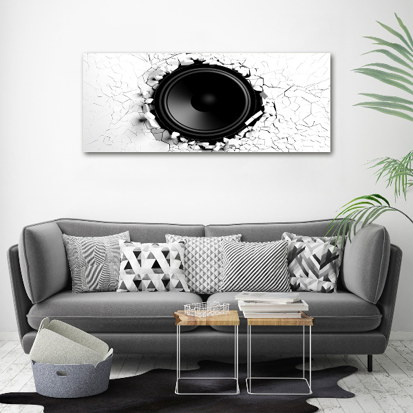 Canvas wall art Loudspeaker