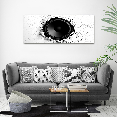 Canvas wall art Loudspeaker