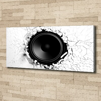 Canvas wall art Loudspeaker