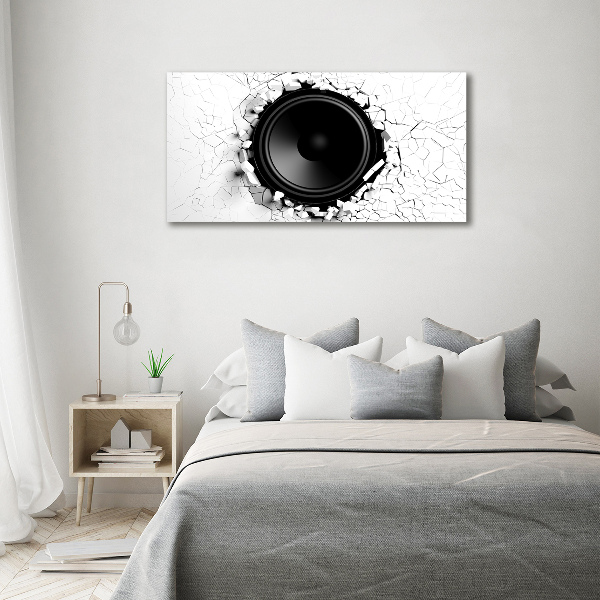 Canvas wall art Loudspeaker