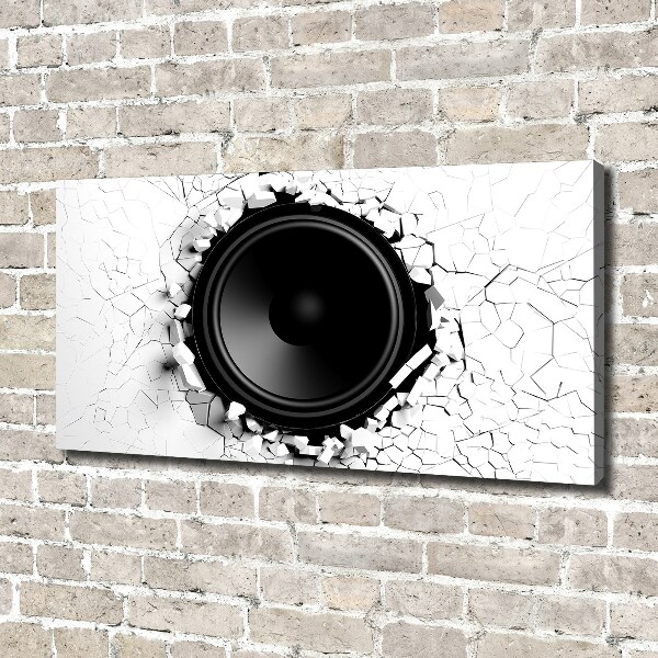 Canvas wall art Loudspeaker