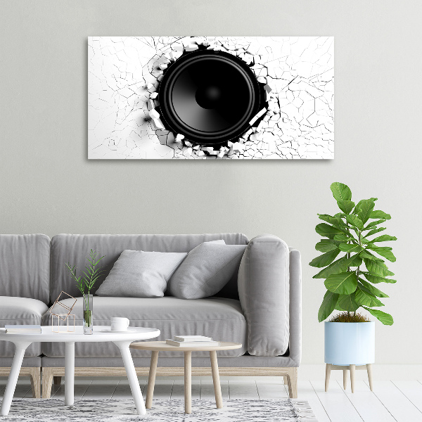 Canvas wall art Loudspeaker