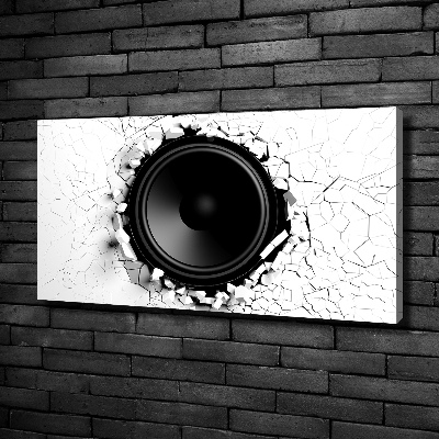 Canvas wall art Loudspeaker