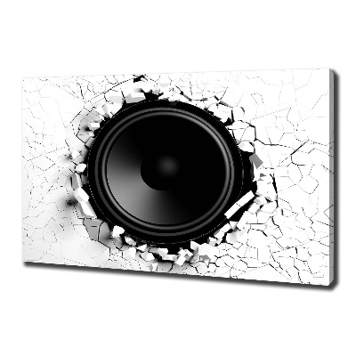 Canvas wall art Loudspeaker