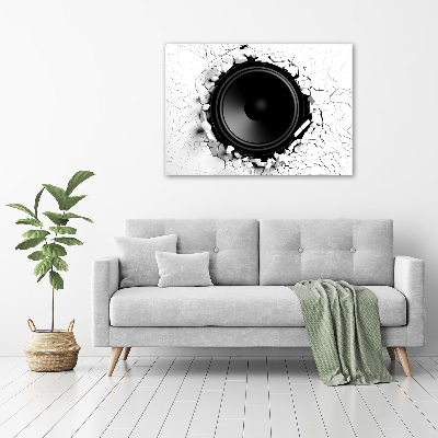 Canvas wall art Loudspeaker