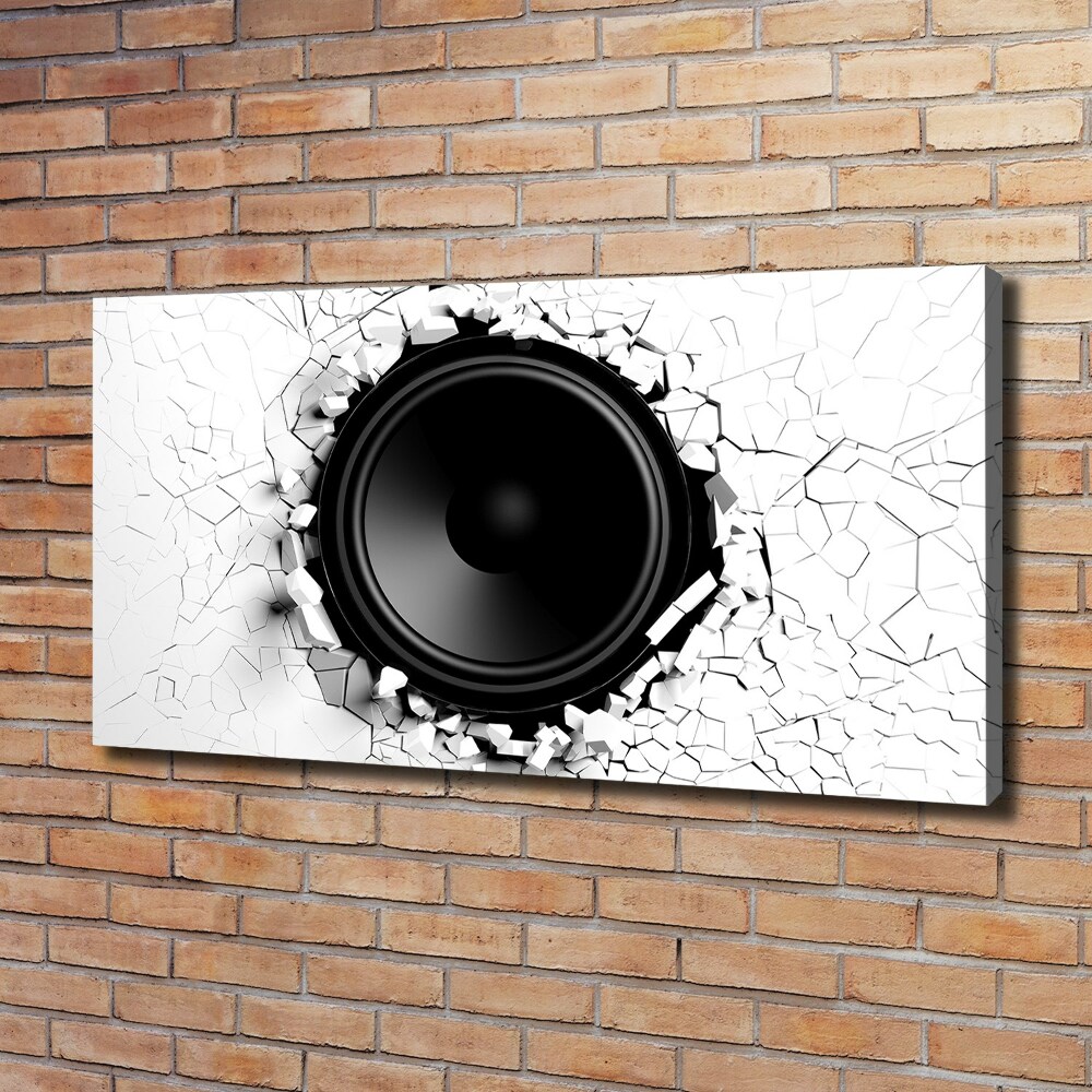 Canvas wall art Loudspeaker