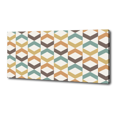 Canvas wall art Retro background