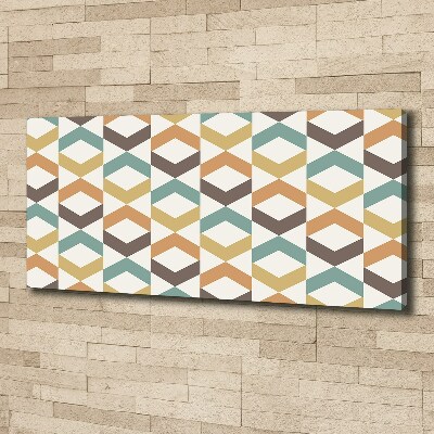 Canvas wall art Retro background