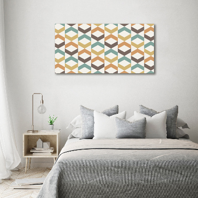 Canvas wall art Retro background