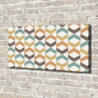 Canvas wall art Retro background