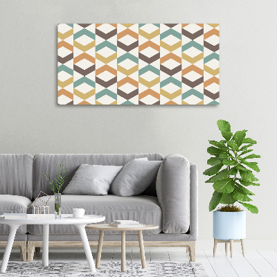 Canvas wall art Retro background