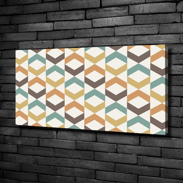 Canvas wall art Retro background